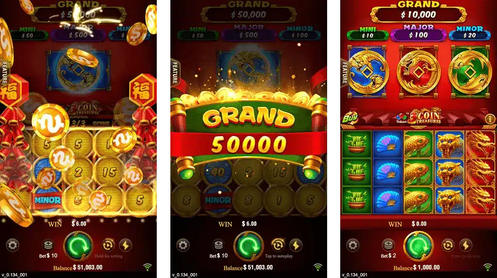 3 Coins Betvisaonline Bonus